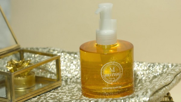 british m annatto hair oil