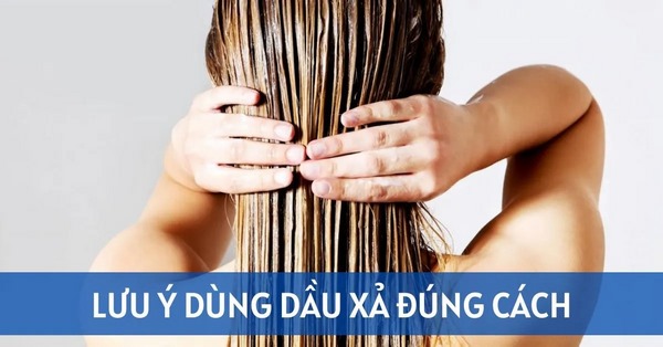 lưu ý khi sử dụng dầu xả tóc