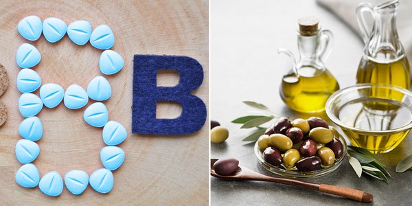 vitamin b1 và dầu oliu