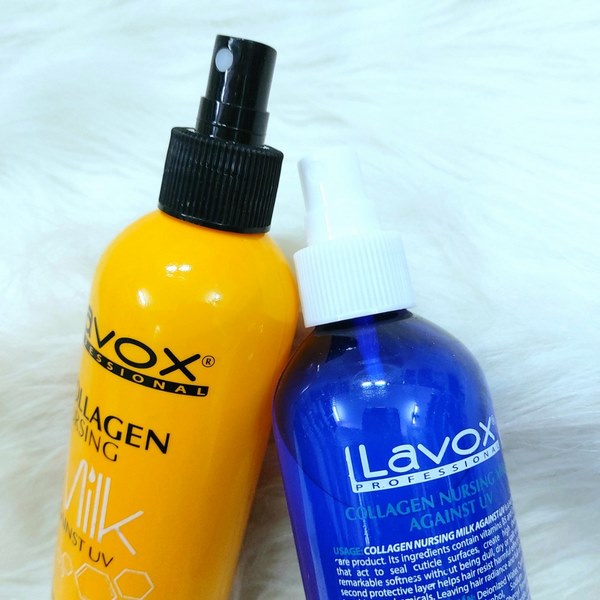 xịt dưỡng tóc collagen lavox