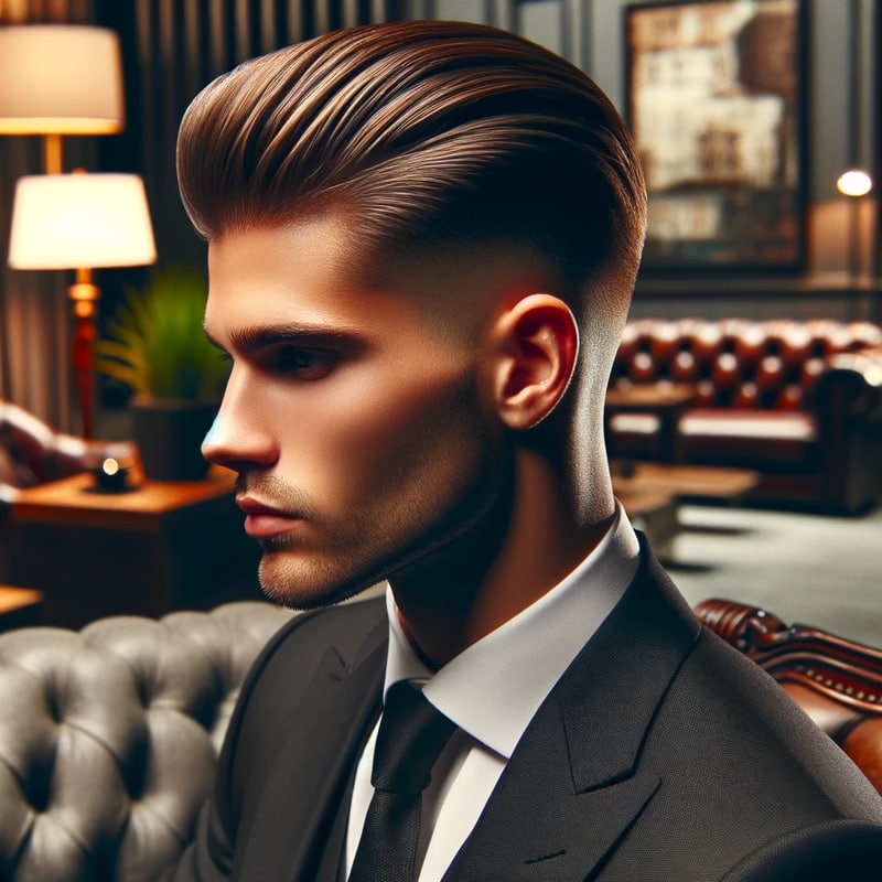 Undercut Slicked Back (vuốt ngược gọn gàng)