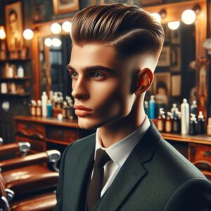 Tóc undercut cổ điển