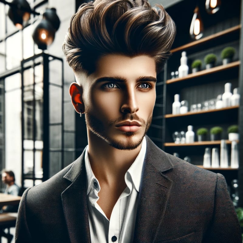 Undercut kết hợp với quiff