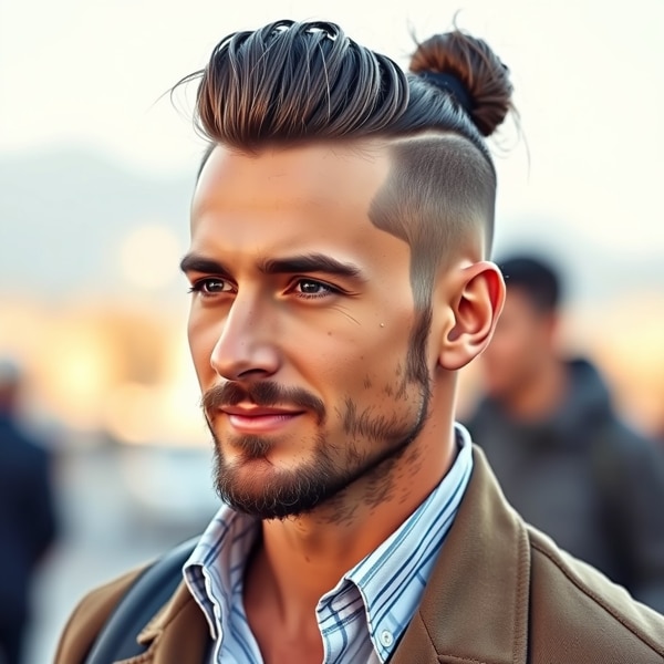 Tóc Búi (Man Bun)